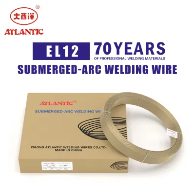 Atlantic EL12 China Factory Supply Submerged Arc Welding Wire with Flux Combination